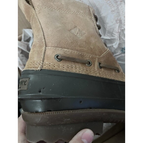 Sperry STS14179 Decoy Shearling Boot Fawn Men\'s Sz 11 M New *READ* main image 6